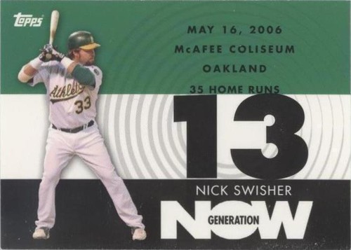 2007 Topps - Nick Swisher #GN372