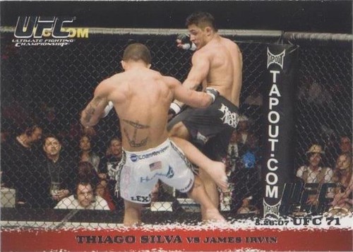 2009 Topps UFC Round 1 - James Irvin Thiago Silva #65