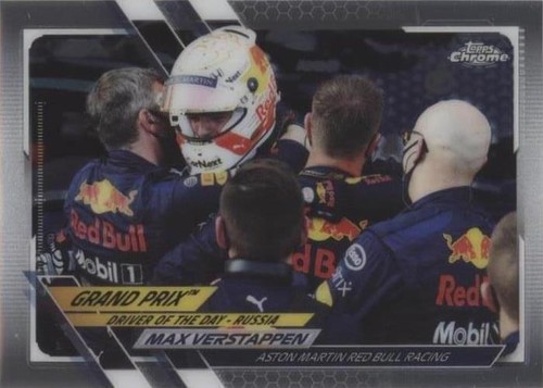 2021 Topps Chrome Formula 1 - Max Verstappen #161