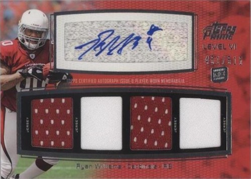 2011 Topps Prime Ryan Williams #PVI-RW
