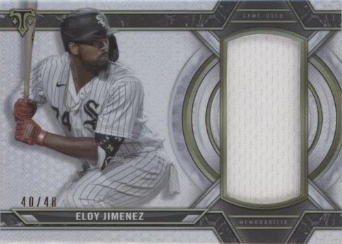 2021 Topps Triple Threads - Eloy Jimenez #SJR-EJ