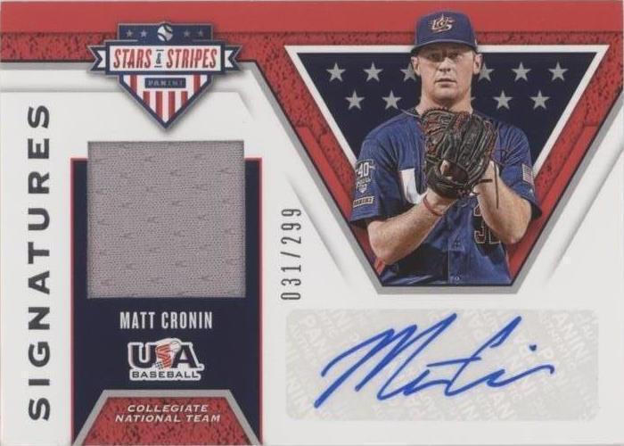 2019 Panini USA Baseball Stars & Stripes - Matt Cronin #S-MC