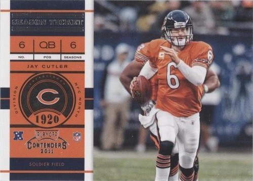 2011 Playoff Contenders Jay Cutler #64
