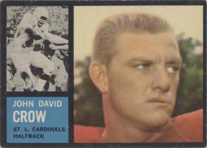 1962 Topps John David Crow #140