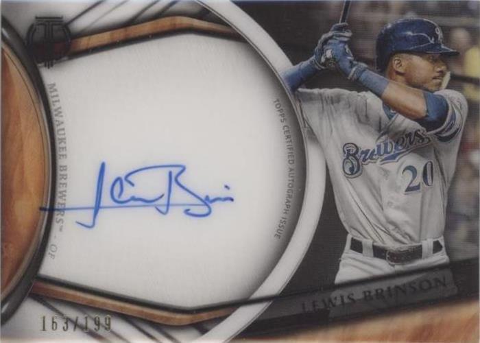 2018 Topps Tribute - Lewis Brinson #TA-LBR