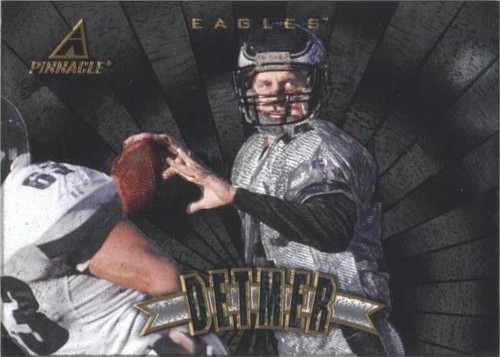 1997 Pinnacle Ty Detmer #P34