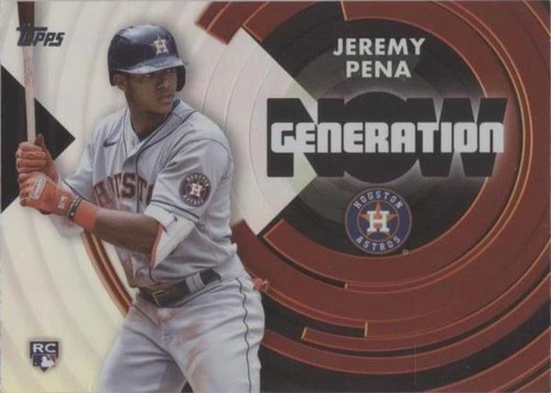 2022 Topps Update #GN-69 Jeremy Pena Generation Now Astros