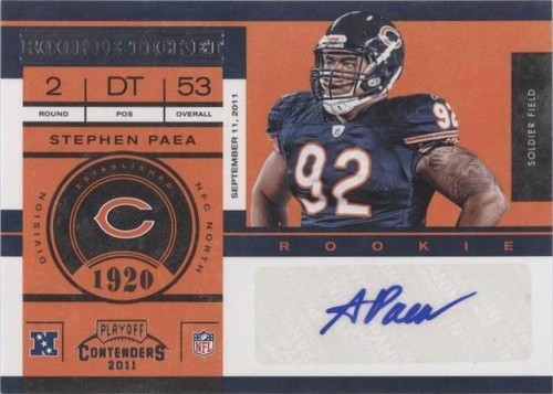 2011 Playoff Contenders Stephen Paea #180