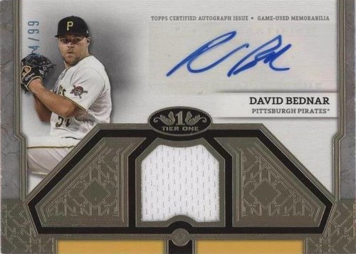 2024 Topps Tier One - David Bednar #T1AR-DB