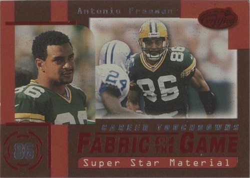 1999 Leaf Certified Antonio Freeman #FG35