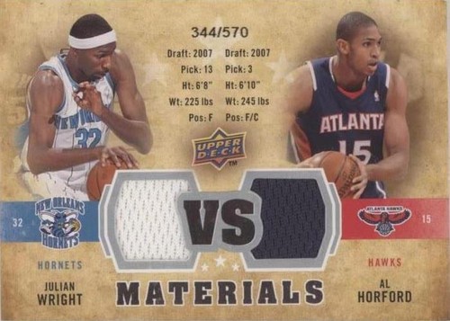 2009-10 Upper Deck - Al Horford/Julian Wright #VS-HW