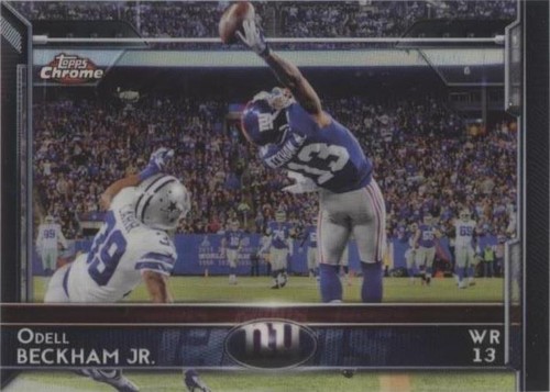 2015 Topps Chrome Odell Beckham Jr. #18