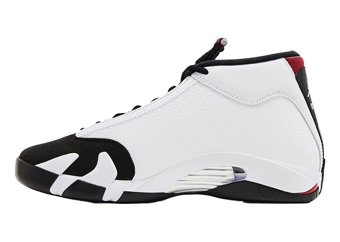 JORDAN AIR JORDAN 14 RETRO BLACK TOE 2024 STYLE 487471-160 SIZE 7
