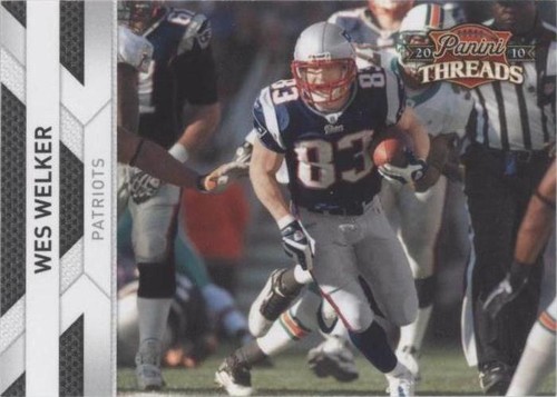 2010 Panini Threads Wes Welker #89