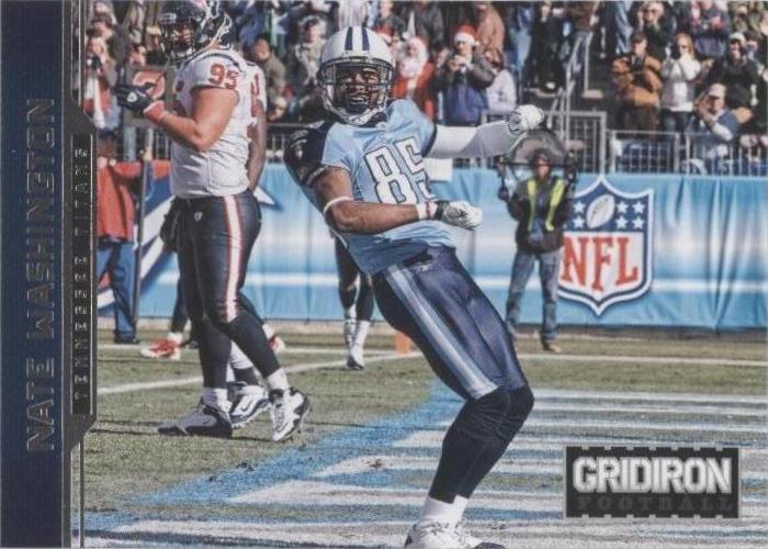 2012 Panini Gridiron Nate Washington #193