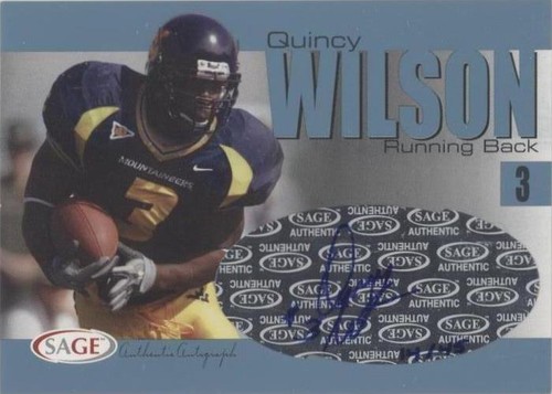 2004 SAGE Quincy Wilson #A45