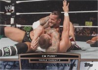 2013 Topps WWE - CM Punk #TT26-3