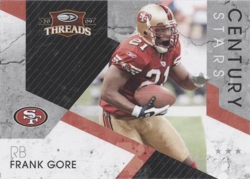 2009 Donruss Threads Frank Gore #8
