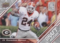 2009 Upper Deck Draft Edition Knowshon Moreno #8