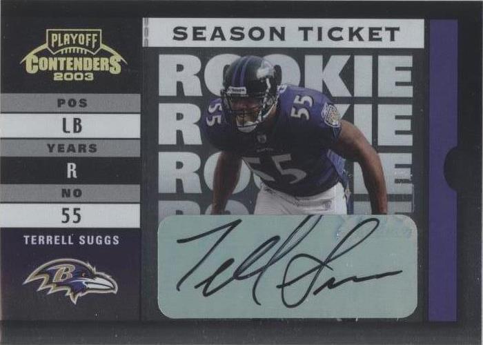 Playoff Contenders Terrell Suggs #152 2003