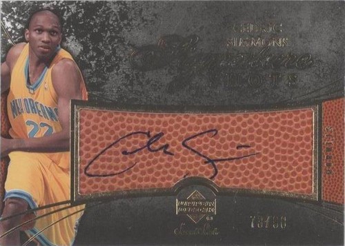 2007-08 Upper Deck Sweet Shot - Cedric Simmons #SS-CS