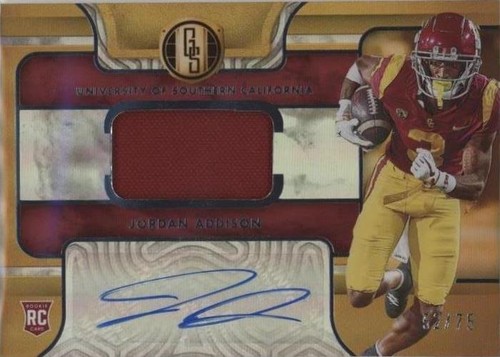 2023 Panini Chronicles Draft Picks Jordan Addison #GS-JA