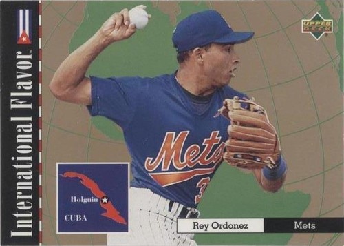 メジャーリーグ　カード　REY ORDONEZ Rey Ordonez New York Mets 1996 Topps Laser Bright Spots #B5