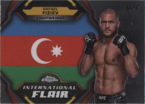 2024 Topps Chrome UFC - Rafael Fiziev #IFL-4