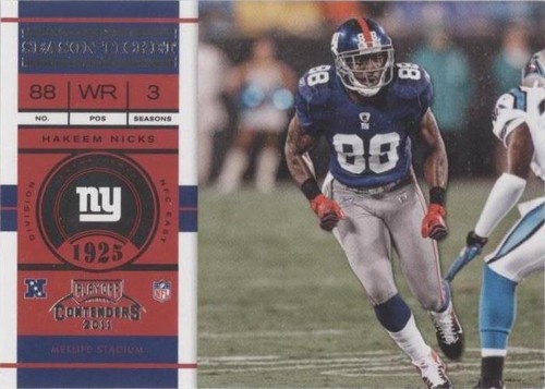 2011 Playoff Contenders Hakeem Nicks #56