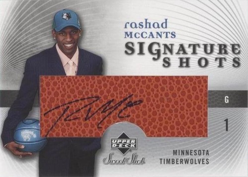 2005-06 Upper Deck Sweet Shot - Rashad McCants #SS-RM