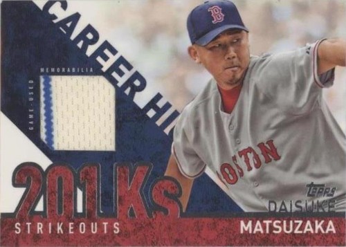 2015 Topps - Daisuke Matsuzaka #CRH-DM