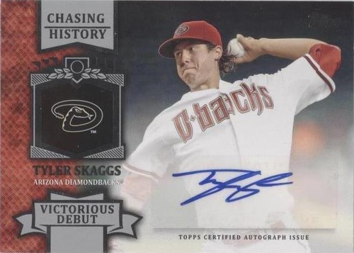 2013 Topps - Tyler Skaggs #CHA-TS