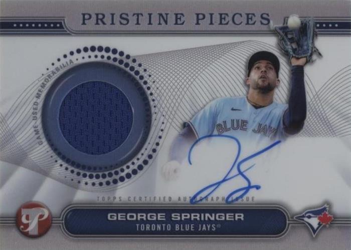 2024 Topps Pristine - George Springer #PPAR-GSP for sale | eBay