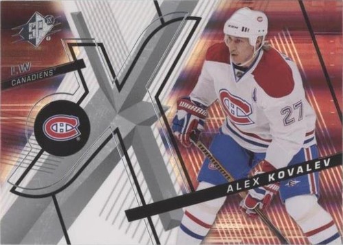 2008-09 SPx - Alex Kovalev #48