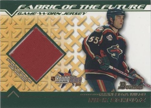 2002-03 Bowman YoungStars - Nick Schultz #FFJ-NS