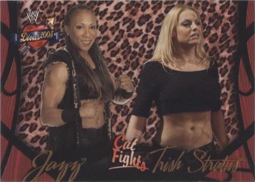 2004 Fleer WWE Divine Divas 2005 - Jazz Trish Stratus #59