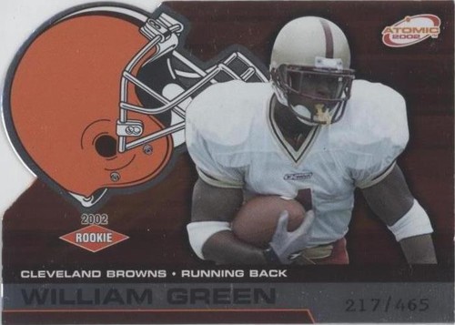 2002 Pacific Atomic William Green #113