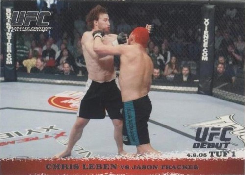 2009 Topps UFC Round 1 - Chris Leben Jason Thacker #20