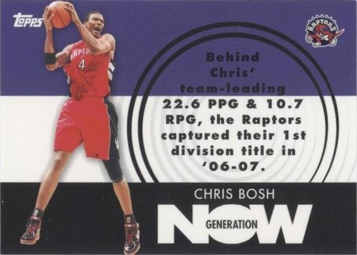 2007-08 Topps - Chris Bosh #GN4