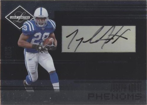 2006 Leaf Limited Joseph Addai #263