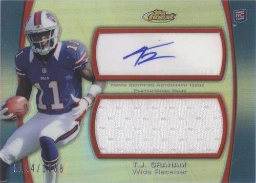 2012 Topps Finest T.J. Graham #AJR-TG