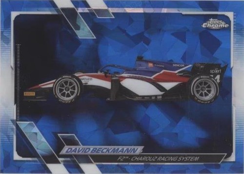 2021 Topps Chrome Sapphire Edition Formula 1 - David Beckmann #128