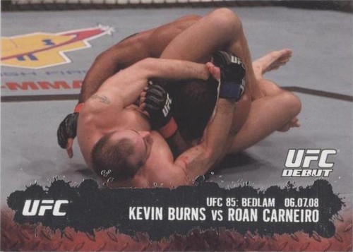 2009 Topps UFC Round 2 - Kevin Burns Roan Carneiro #140