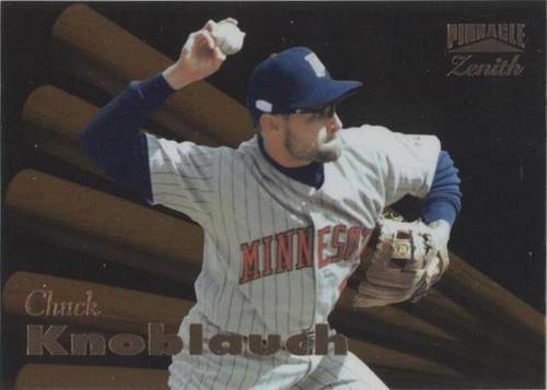 1996 Pinnacle Zenith - Chuck Knoblauch #72