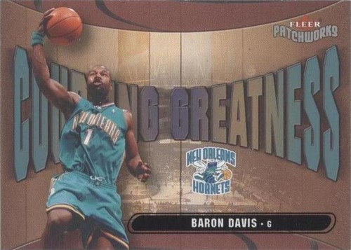 2003-04 Fleer Patchworks - Baron Davis #14 CG