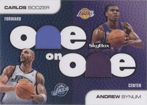 2008-09 Skybox - Carlos Boozer/Andrew Bynum #OO-BB