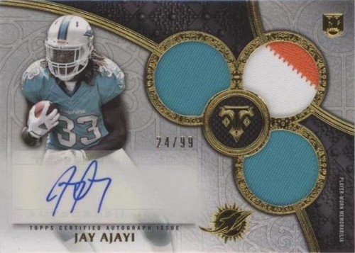 2015 Topps Triple Threads Jay Ajayi #171