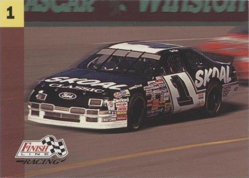 1993 Pro Set Finish Line - Rick Mast #22