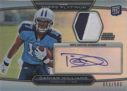 2010 Topps Platinum Damian Williams #ARP-DW