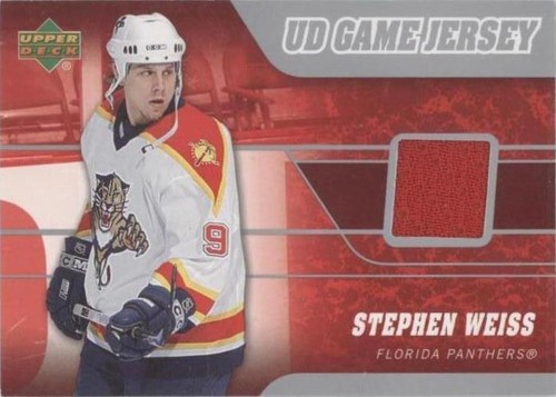 2006-07 Upper Deck - Stephen Weiss #J-SW